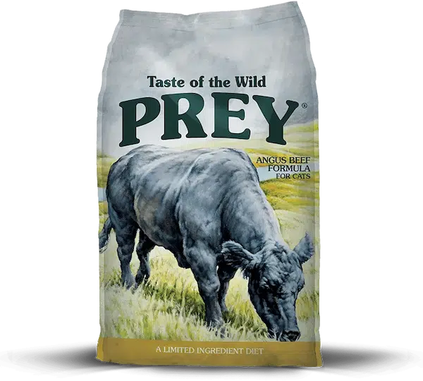 Taste of the Wild Prey Angus Beef Limited Ingredient Formula for Cats