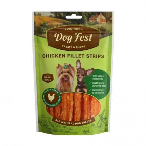 Chicken fillet Strips for Dogs