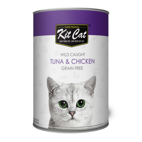 Kit Cat Wild Caught Tuna Chicken